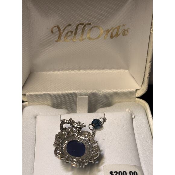 Cameo Blue Stones NIB Necklace - Picture 5 of 5